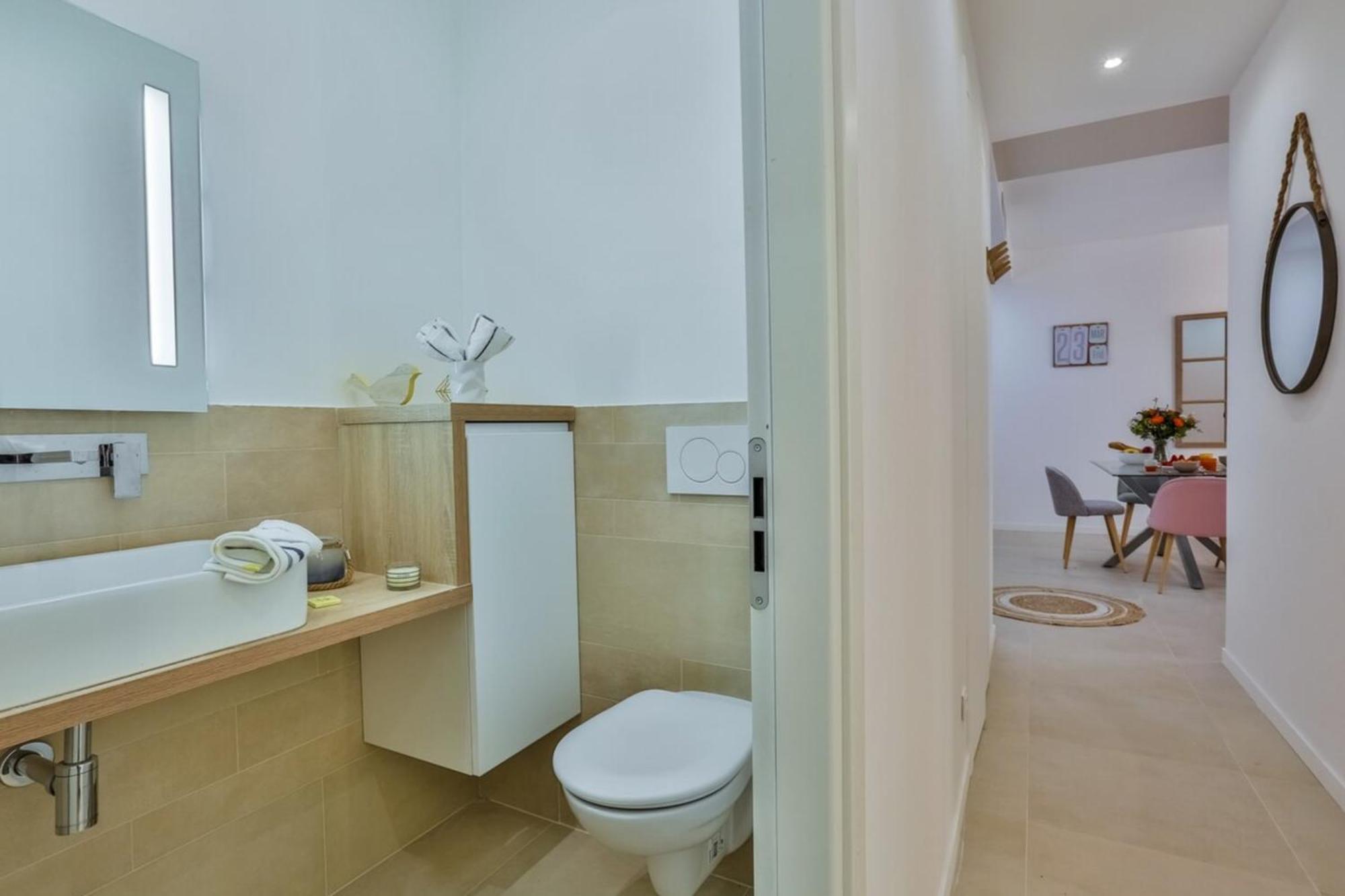 France 82 Tp -1 Min From The Sea - Terrace - Parking Apartment Nisa Exterior foto