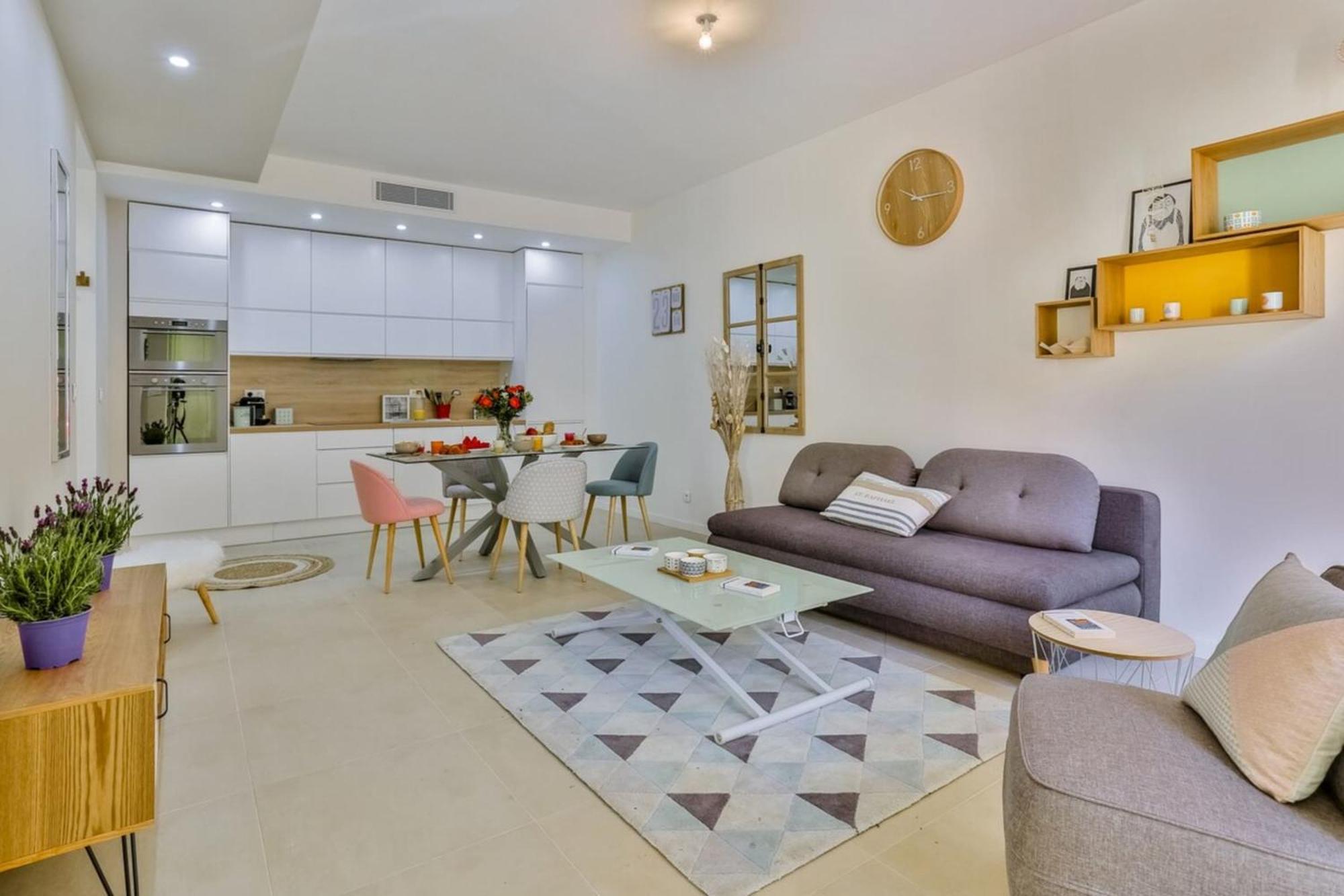 France 82 Tp -1 Min From The Sea - Terrace - Parking Apartment Nisa Exterior foto